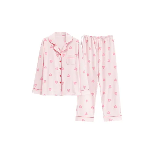 FENTENGCARE Розовый Женский Пижамный Комплект