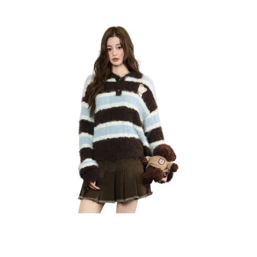 LALABOBO Синий Унисекс Свитера