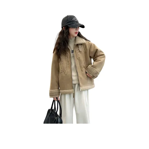 Giyu Школьный возраст Натуральный и искусственный мех