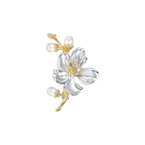 Listen to the flowers bloom Сплав Броши Женские