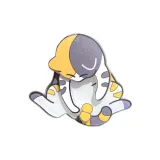 Котенок Вращающийся Брелок [Три цветка Цвет]