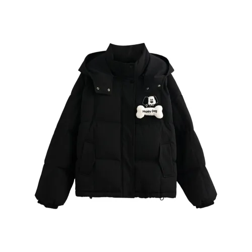 SNBL Черный Женский Пуховик