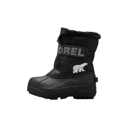 SOREL Commander High Топ Детские ботинки Черный Детский