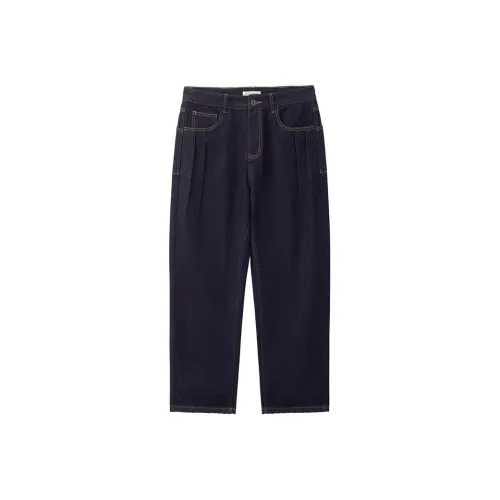 Giordano Оригинальный 64 Синий Мужские Джинсы