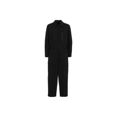 Yohji Yamamoto S'YTE FW25 Хлопковая саржа 6 карманов ZIP UP комбинезон унисекс