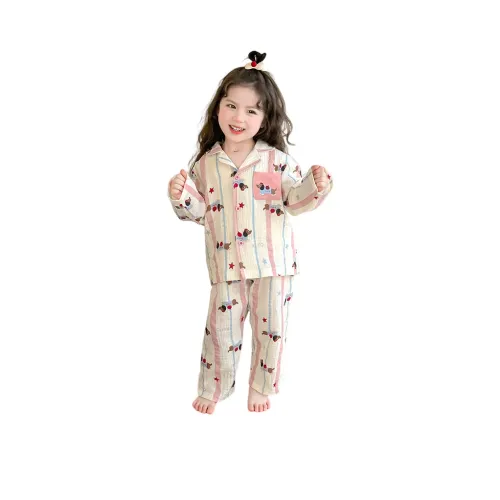 Lanza Домашний Комплект Весенний Осенний Розовый для Дети Возрастом 3-7 Лет