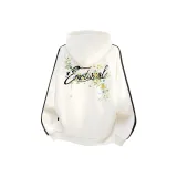 Белый и черный полосы, флисовая подкладка (высококачественный флис)