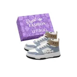 Бежево-синий