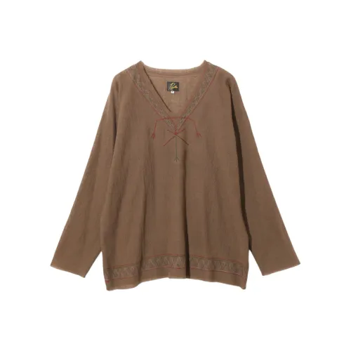 Needles FW25 Туника Рубашка Шерсть Марля Рубашка Унисекс