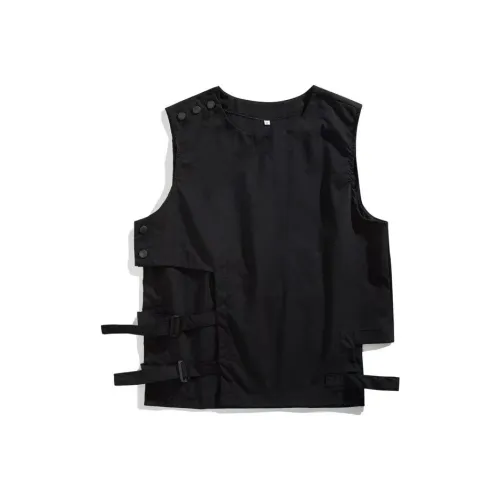 PLQV Черные Мужские Жилеты