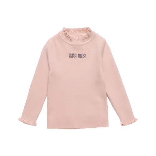 RHOBESAM Jimmy D Hot Ромб Письмо Свитер Розовый Kids Свитеры