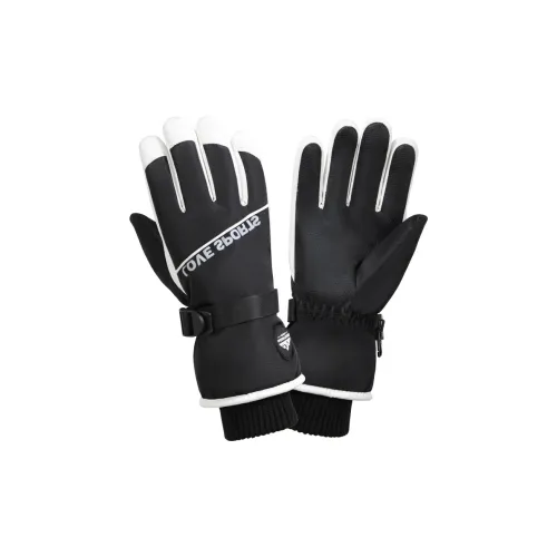 YUZHAOLIN Утолщенные лыжные перчатки для женщин