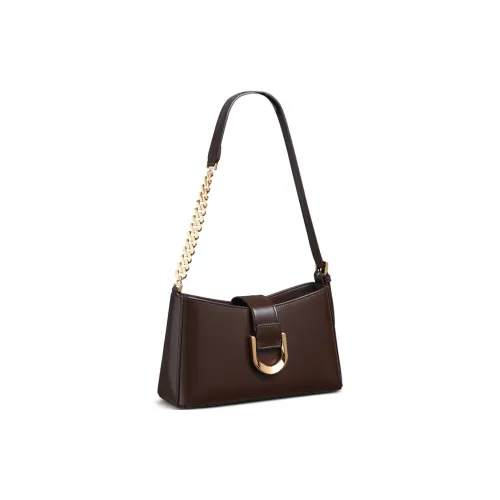 VINEY Сумка через плечо из коровьей кожи сумка на плечо обычная женская винно-кофейного цвета