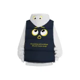 Белый, серый, черный, ярлык, флисовая подкладка, свитшот + темно-синий, желтый, логотип, жилет