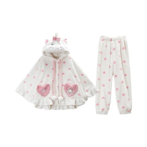 GUKOO x Disney Пижамный комплект женский розовый белый