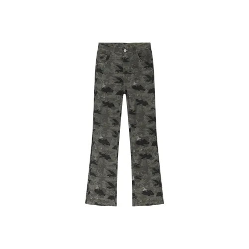 ZWWWZ Унисекс Повседневные Брюки