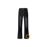 Черный Серый - с флисовой подкладкой [Утягивающий и увеличивающий длину тела]