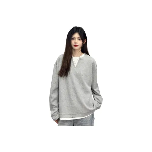 NEVER RULE Серый Унисекс T-рубашки