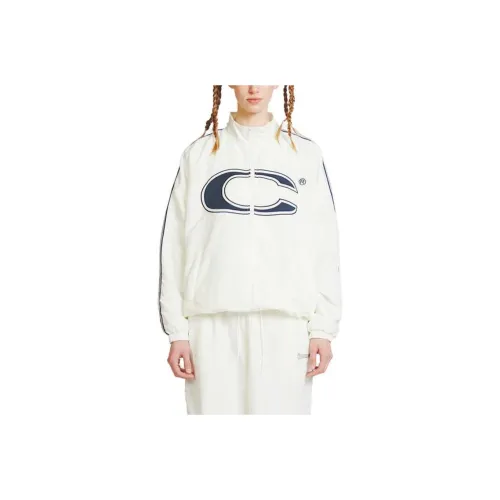 Crank Big Logo WIND BREAKER Trenchcoat Women's