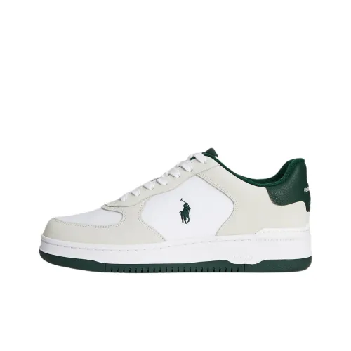 Polo Ralph Lauren Masters Court Low Top Скейтборд Кроссовки Мужские Белые