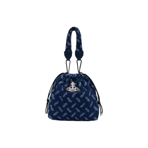 Vivienne Westwood Хлопок Сумка Маленькая Женская Индиго