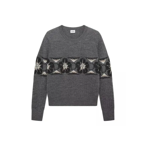 DAZZLE Средне-серый Женские Свитера