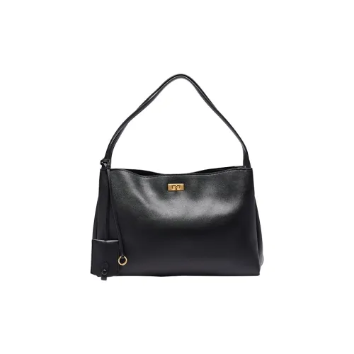 URBAN REVIVO Искусственная кожа Сумка через плечо Стандартная Женская Черная