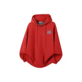 [Memory Foam Утолщенный и с Флисовой Подкладкой] Красный (B Замороженная Гора Логотип на груди _B Замороженная Гора Логотип на спине)