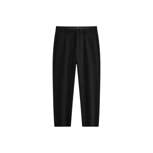 SEPTWOLVES Мужские повседневные черные штаны