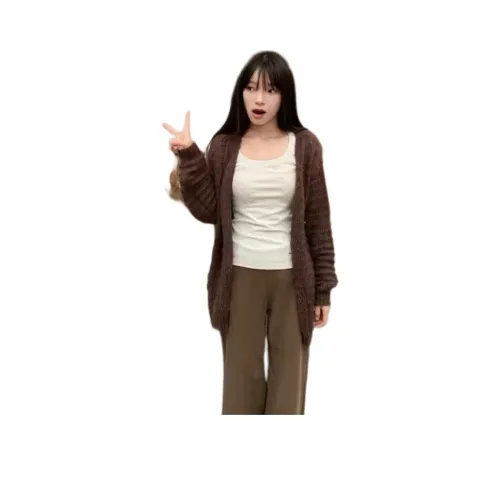 HKPXR Кофе Женские Трикотаж