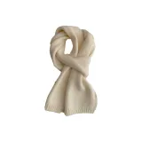 Молоко Белый, Шерсть + Шерсть Кролика Маленький Пуговица Этикетка