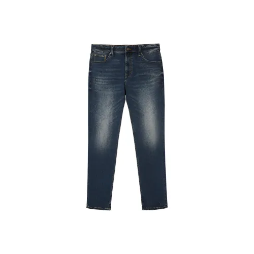 JACK JONES A14 Темный деним синий Мужские джинсы