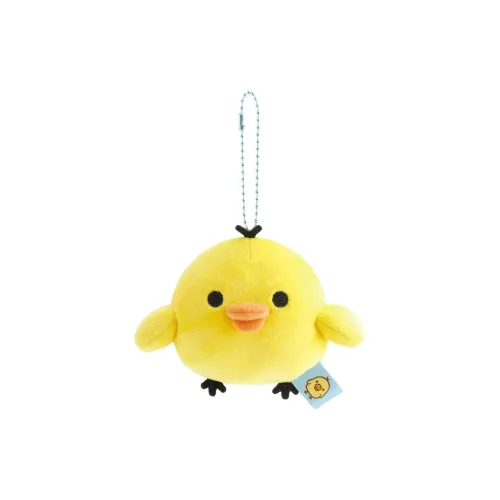 SAN X Rilakkuma Little Желтая Курица Плюшевая Подвеска 7 см Рекомендуемая Высота
