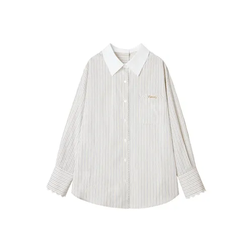 UENA Полосы В наличии Женские Рубашки
