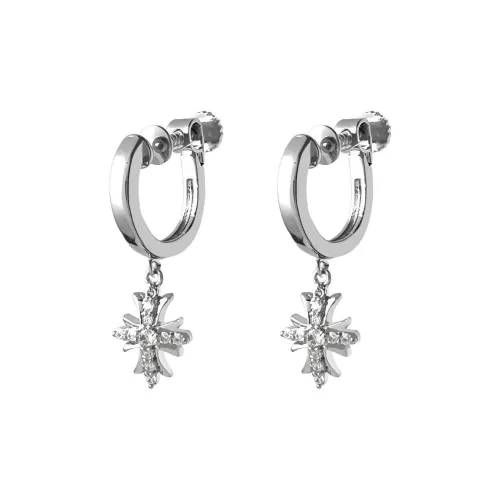 GUDUD Сплав Нижняя заколка On Серьги Унисекс