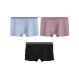 [3 упаковки] Светло-синий + Светло-фиолетовый + Черный