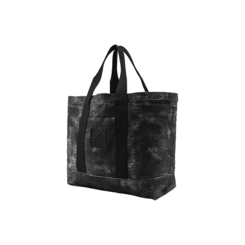 EVISU Хлопок Плечевая сумка Мужская с принтом "Черный повсюду"