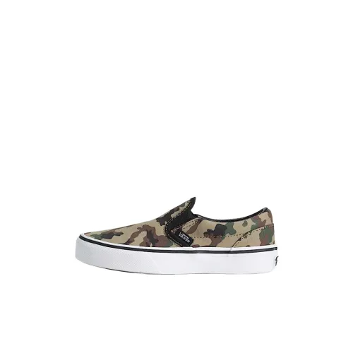 Vans Classic Slip On Детские Скейтбординги Камуфляж
