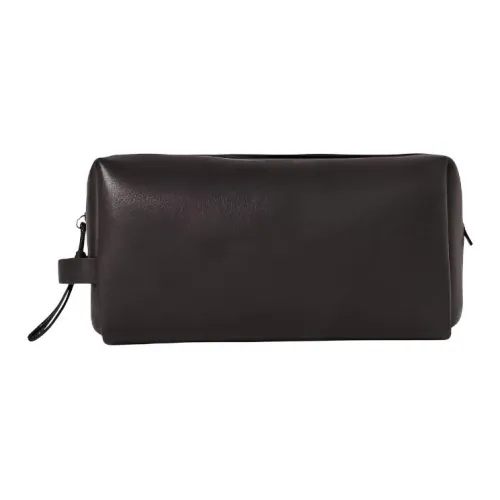 THE ROW Овчина Клатч Унисекс Темный Анилин