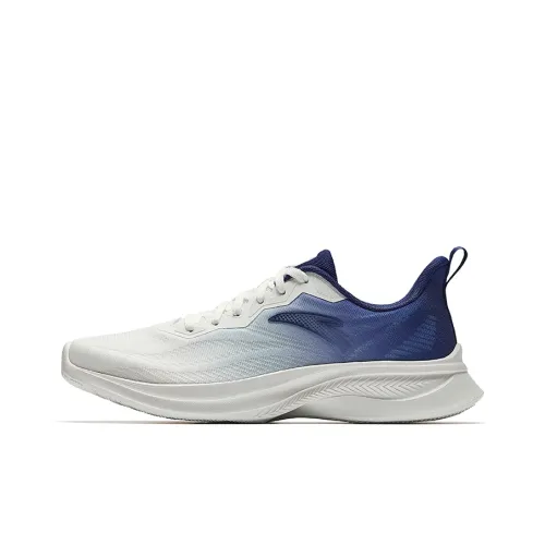 Anta Беговые кроссовки Мужской Айвори Белый Сигнальный Синий