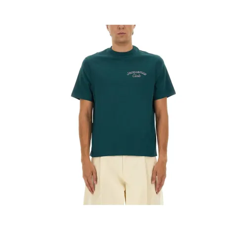 Jacquemus Зеленый Мужской T-Рубашки