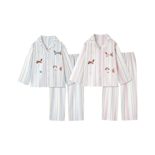 YUZHAOLIN Пижамный комплект Весенний и Осенний Унисекс