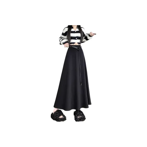 Mu Xiao Xin Повседневный Длинный Юбка Женские