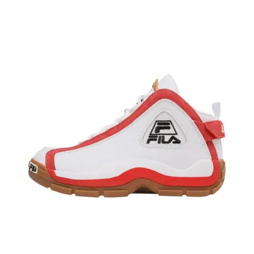 FILA Grant Hill 2 MID Топ Винтажные баскетбольные кроссовки Мужской Белый Красный