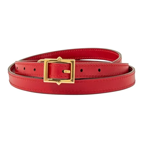 GUCCI Sylvie Кожа Плечевой ремень Сумка Ремень Женские Красный