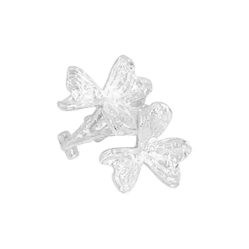 WAW Золотой Покрытый Медный Нижняя Заколка Серьги On Женские