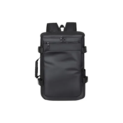 Duoluplo Doron Paul Рюкзак из кожаной мембраны стандартный мужской черный
