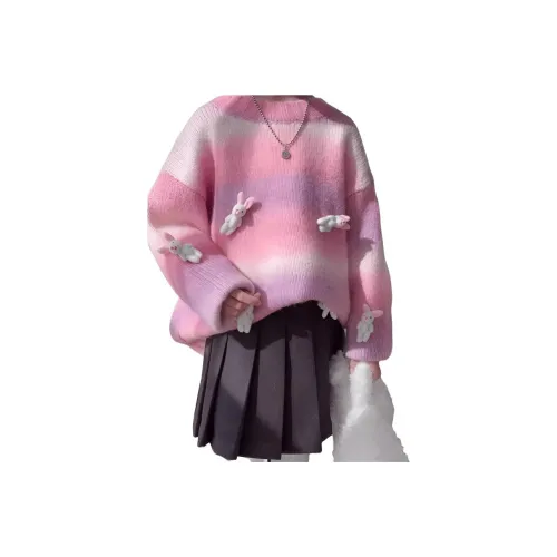 MUMUWU HOUSE Фиолетовые Свитера для школьников