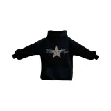 Черный с флисовой подкладкой