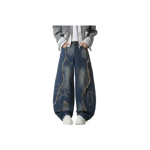 HOKLV Унисекс Джинсы